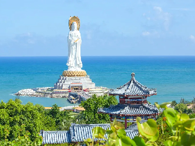 海南南山文化苑+天涯海角+分界洲島+?；◢u4天